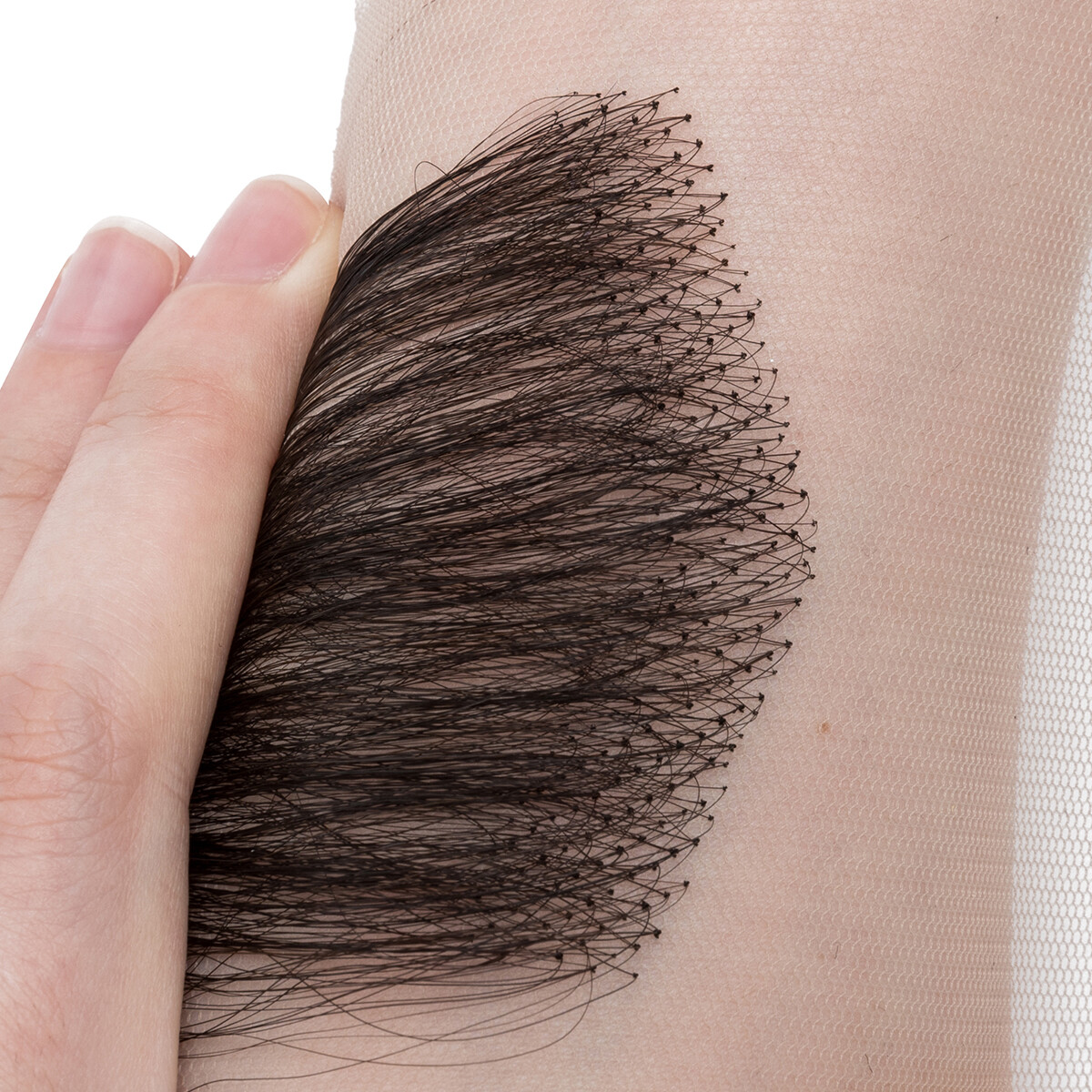 Natural Virgin 100% Real Human Hair Baby Hair Swiss Laced Hairline Edges Stripes