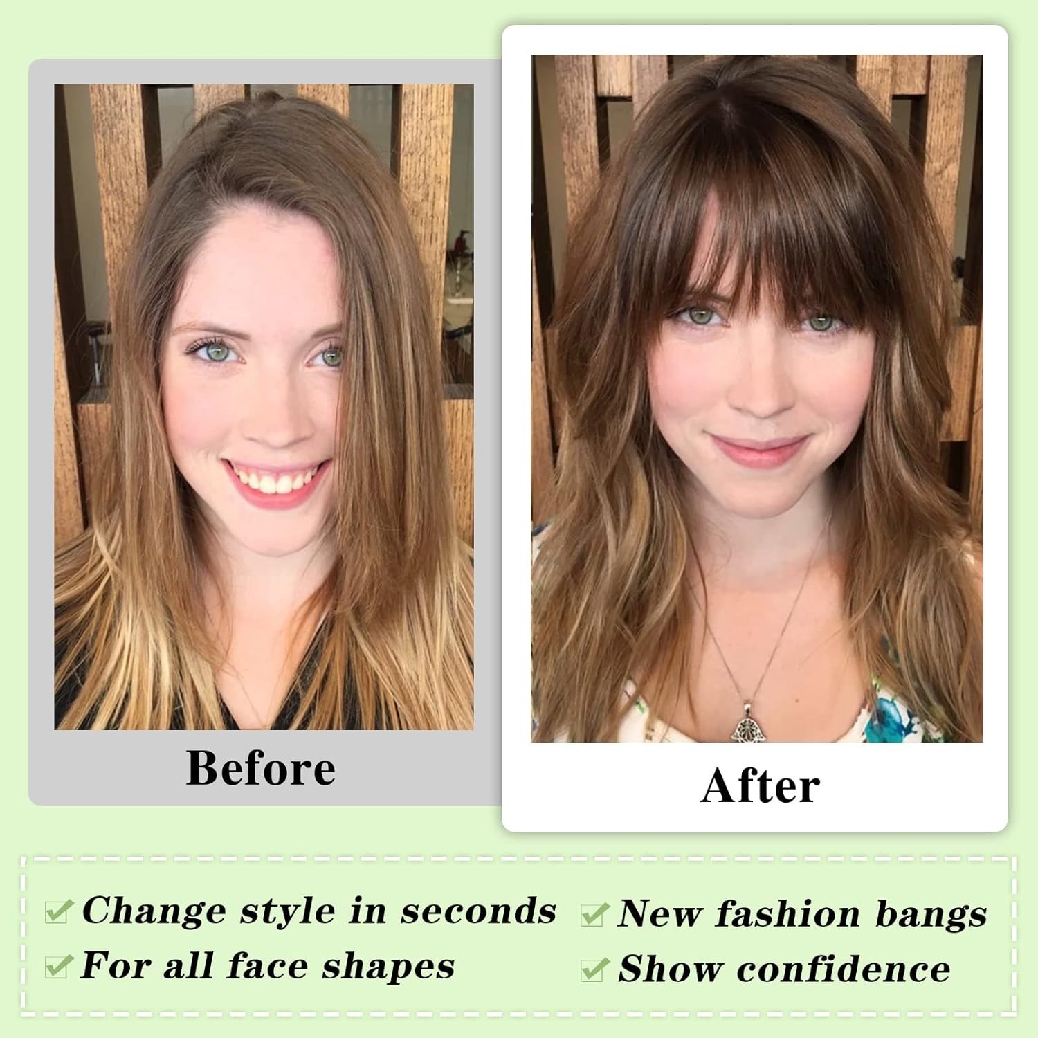 Natural Looking Curved Hair Extensions