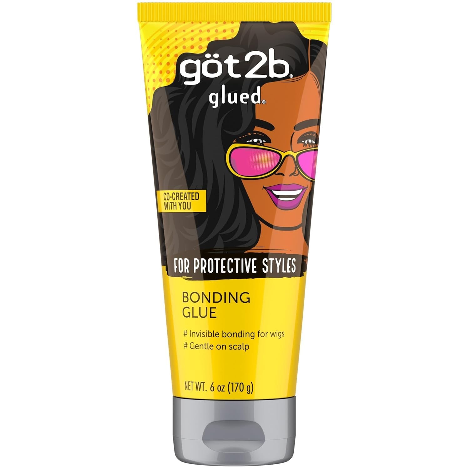 got2b Glued Bonding Glue for Protective Invisible Quick Dry Wig Glue 6 oz 3 PACK