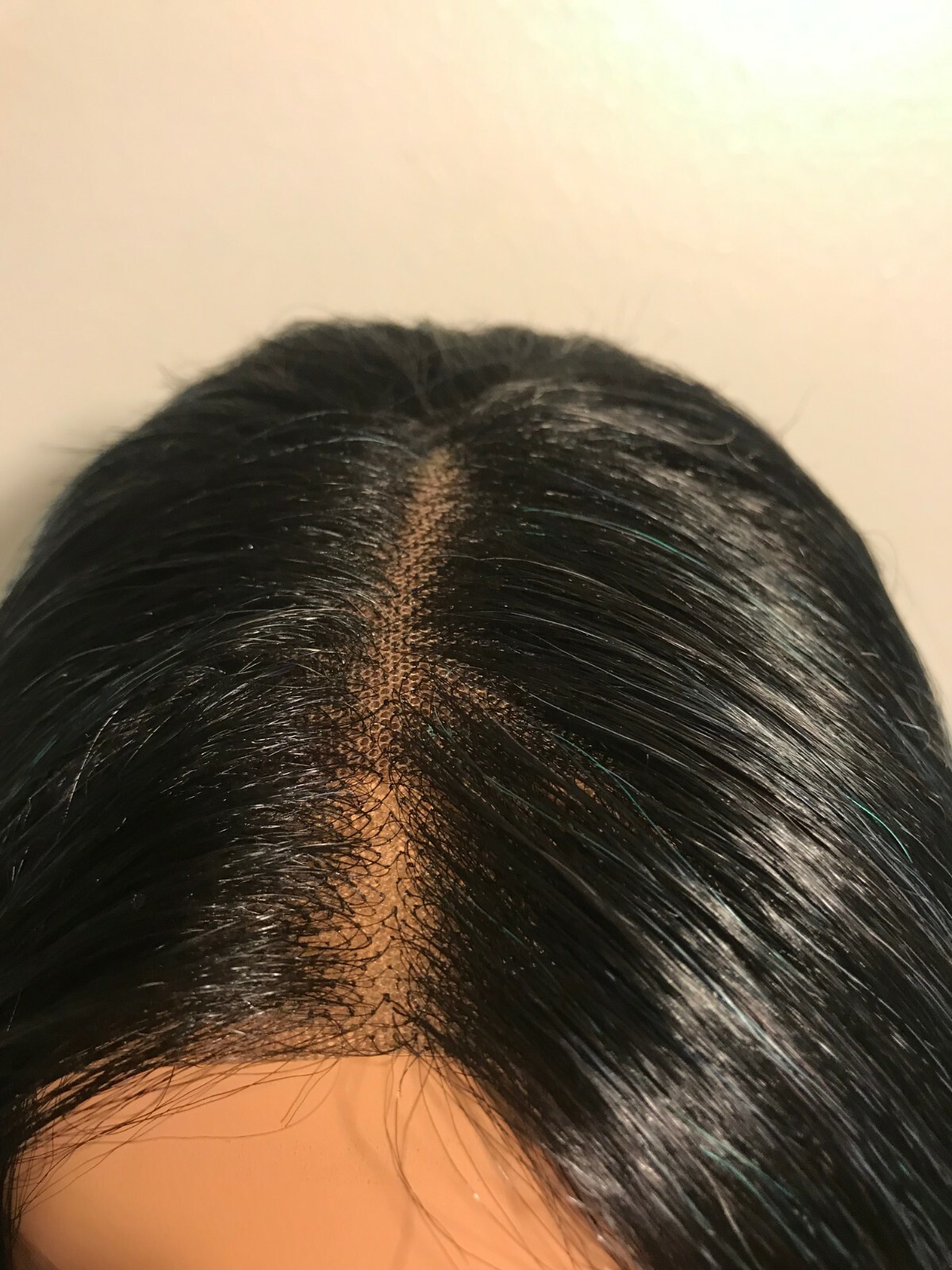NWT SIS 360 Lace Free Part Remy Fiber Multi Color Long Wavy Lace Front Wig