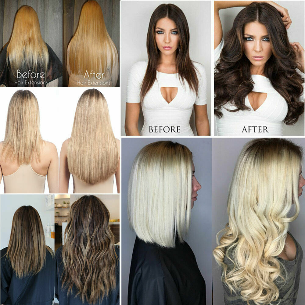 Tape in Hair Extensions 100% Remy Real Human Hair Seamless Skin Wefts Balayage