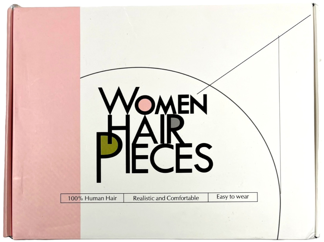 Women Hair Pieces – 100% Human Hair / Easy To Wear / Comfortable / Brown