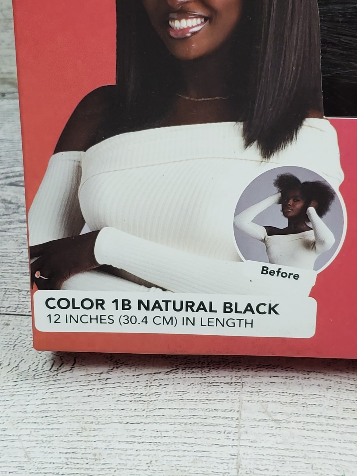Curlkalon Blow Out Straight 12″ Clip-in Natural Black Hair Extensions – 9ct