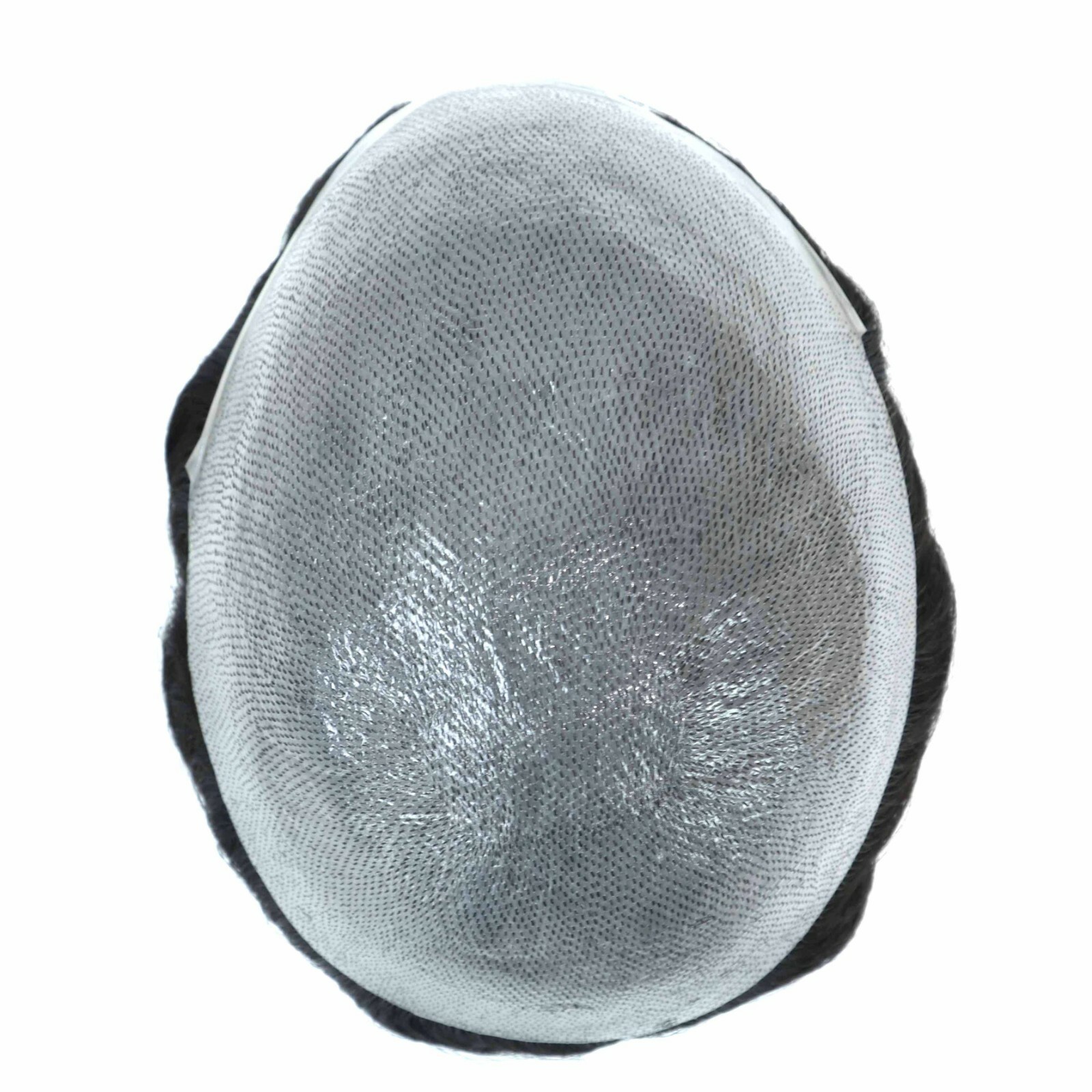 Super Mens Thin Skin Human Hair Replecement System Natural Hairline Hairpieces