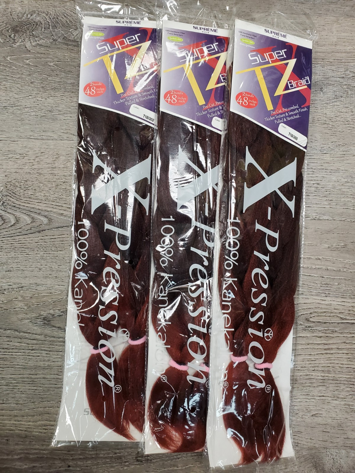 Supreme Super X TZ 2 Bundle 48” Synthetic Hair 100% Kanekalon [PACK OF 3]