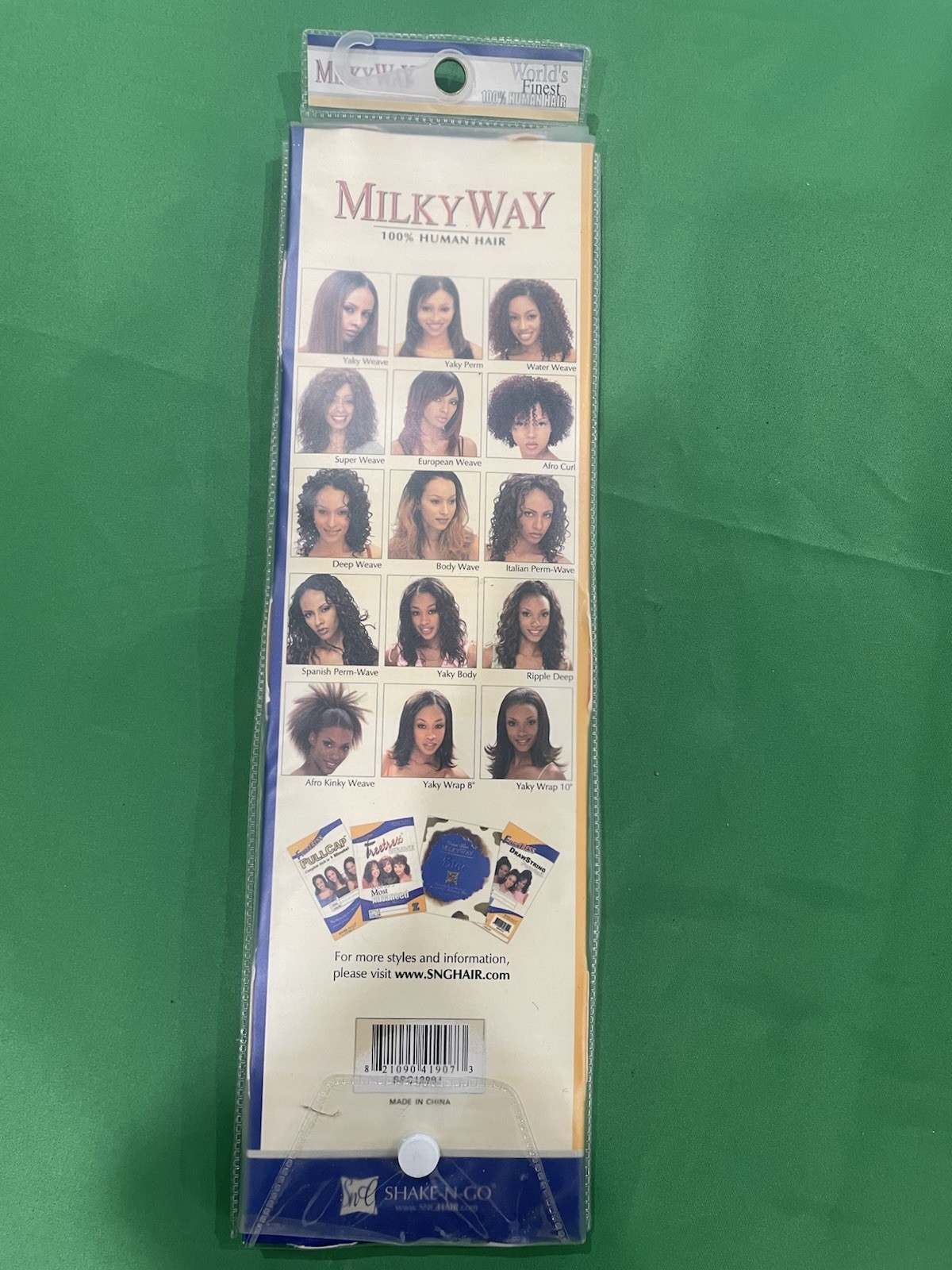 Milky Way 100% Human Hair Spanish Perm Wave Wavy Extensions 12″ Sew-In 99J