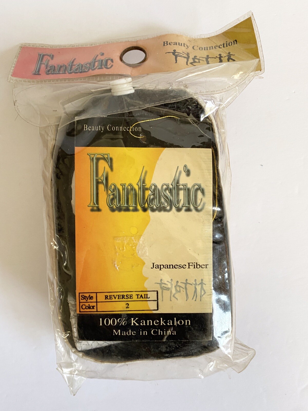 New ~Fantastic~ 100% Kanekalon Japanese Fiber ~Reverse Tail~ Hair color 2, Pouch