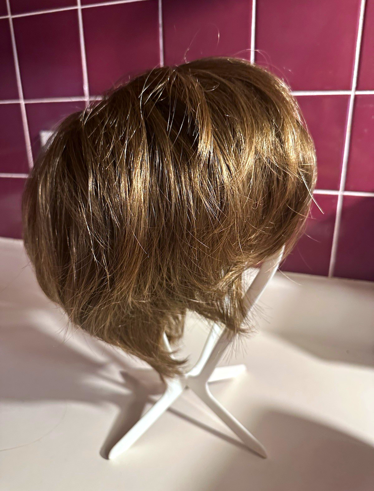 Paula Young Lily Synthetic Wig Medium Brown 8/12A Layered Straight A3436
