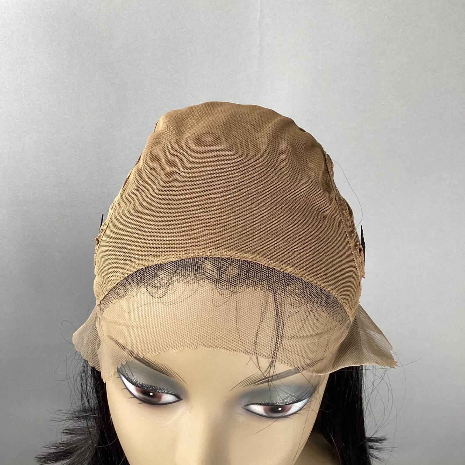 Kary 1B Off Black Wig Short Bob 13×7 Free Part Lace Front Synthetic