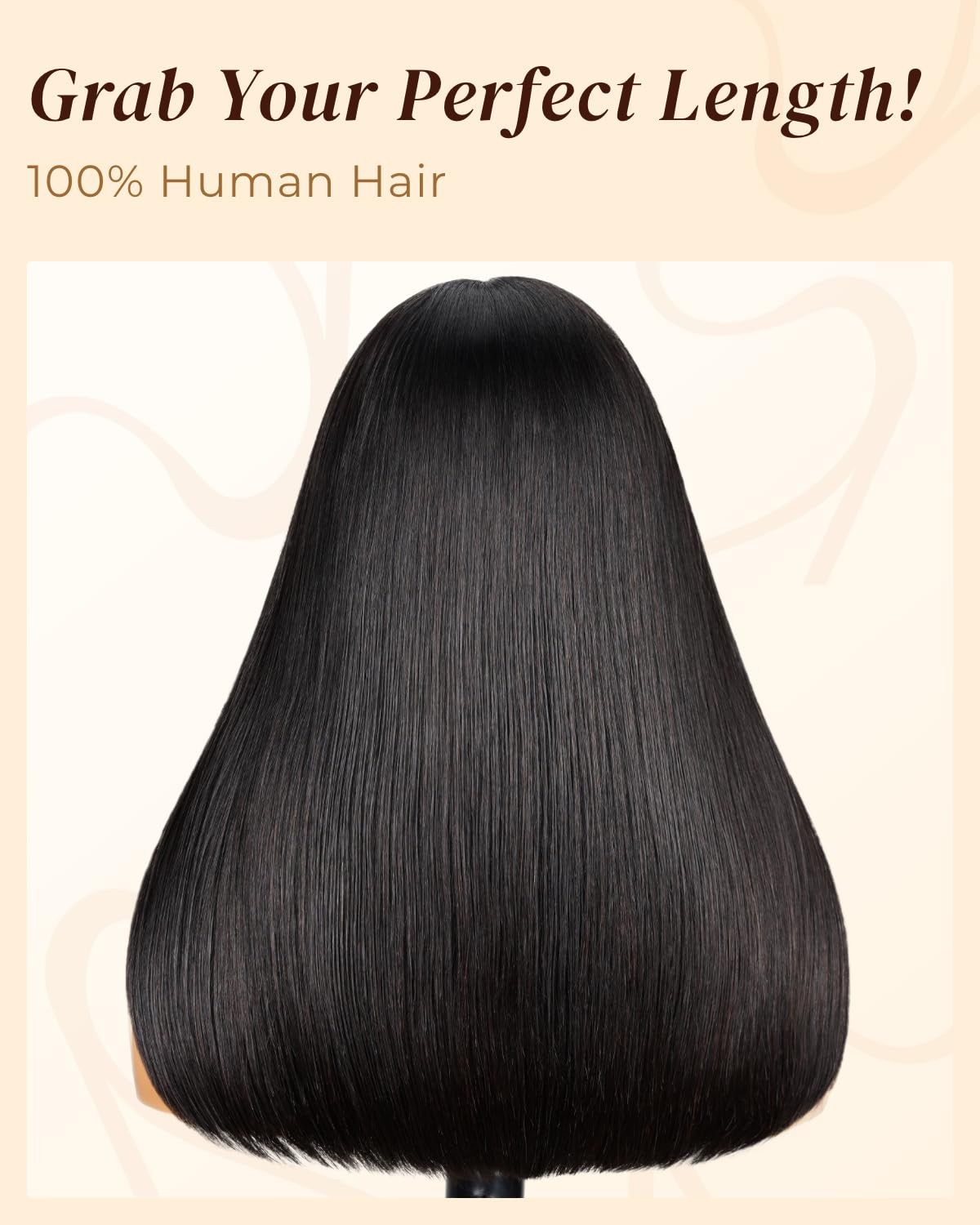 Arabella 13X4 Lace Front Wigs Human Hair Pre Plucked Pre Bleached Knots 12A