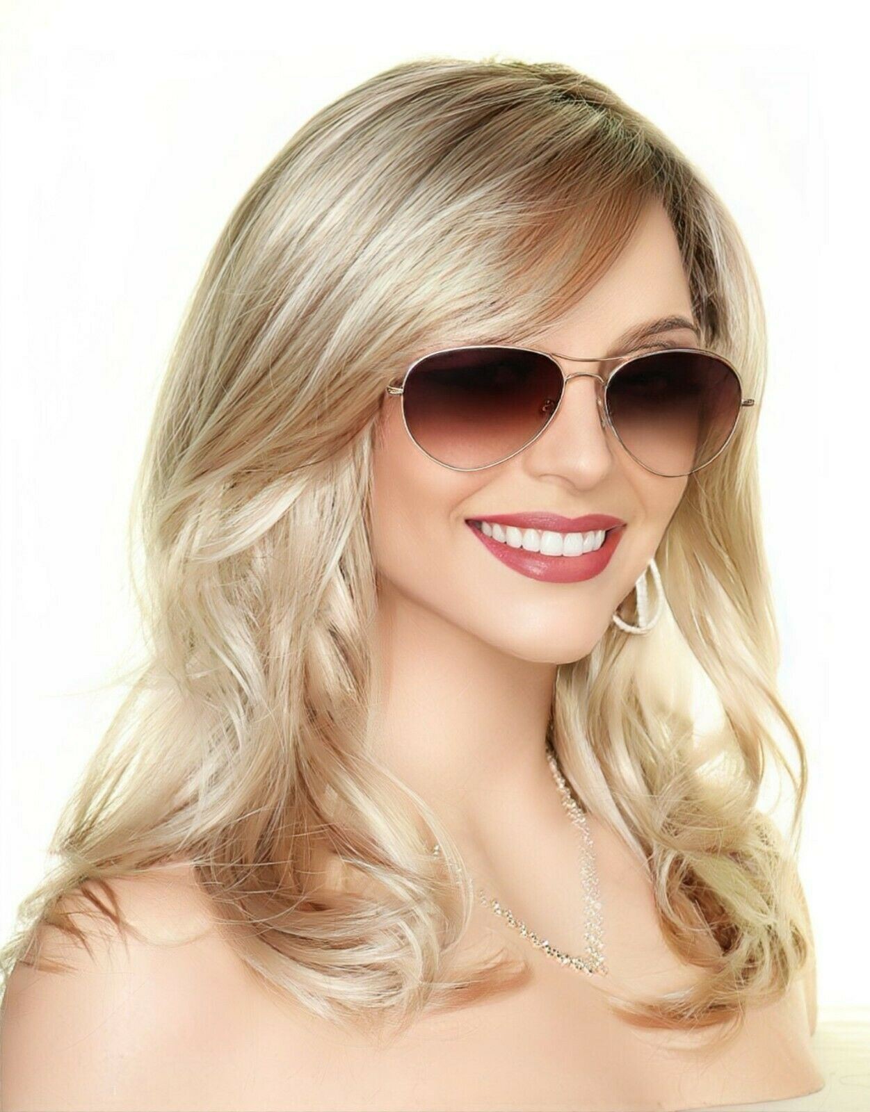 GISELE RENAU SMART LACE FRONT MONO WIG COLOR PALM SPRINGS BLOND