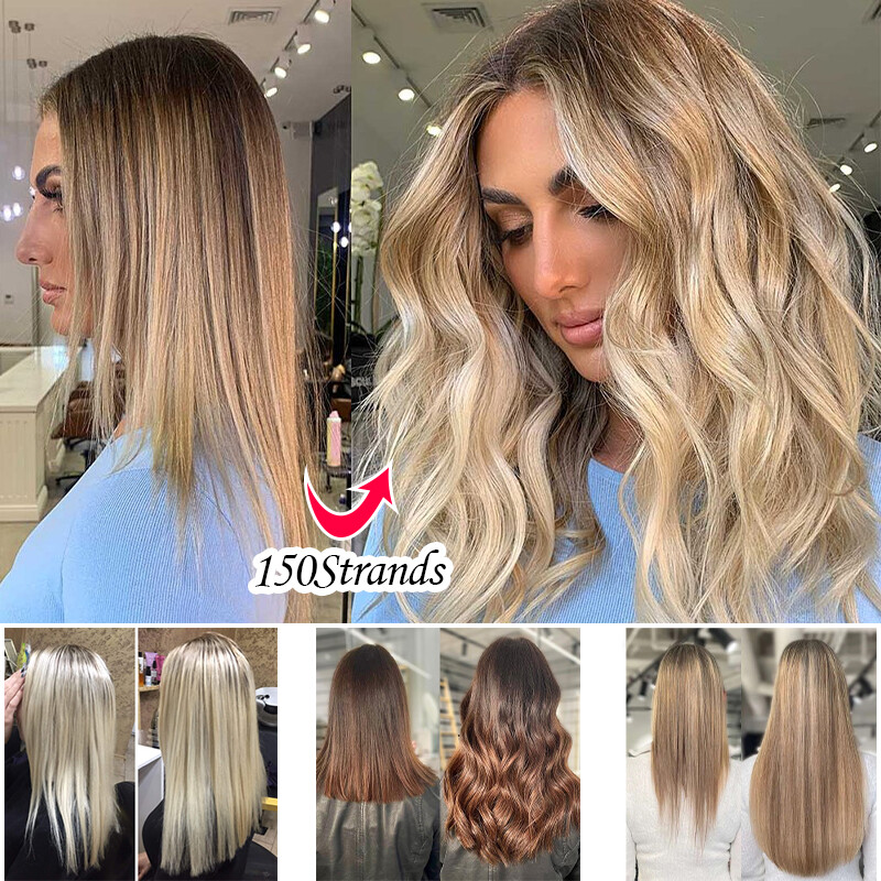 CLEARANCE Nano Ring Tip Real Hair Extensions Russian Remy Human Hair Thick 1G/S
