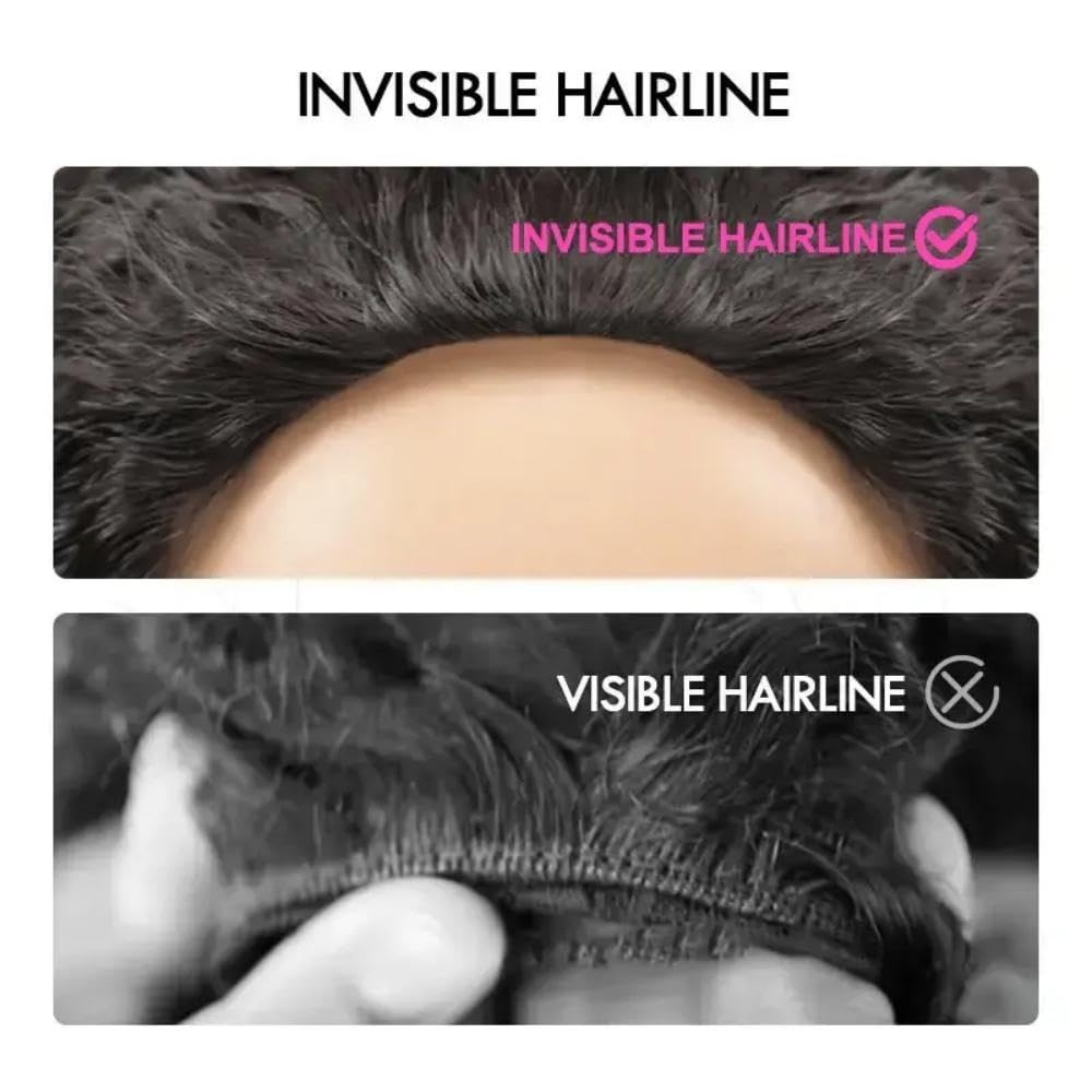 Burmese Curly Half Wig 180 Density Human Hair 22″ Glueless Drawstring Headband W