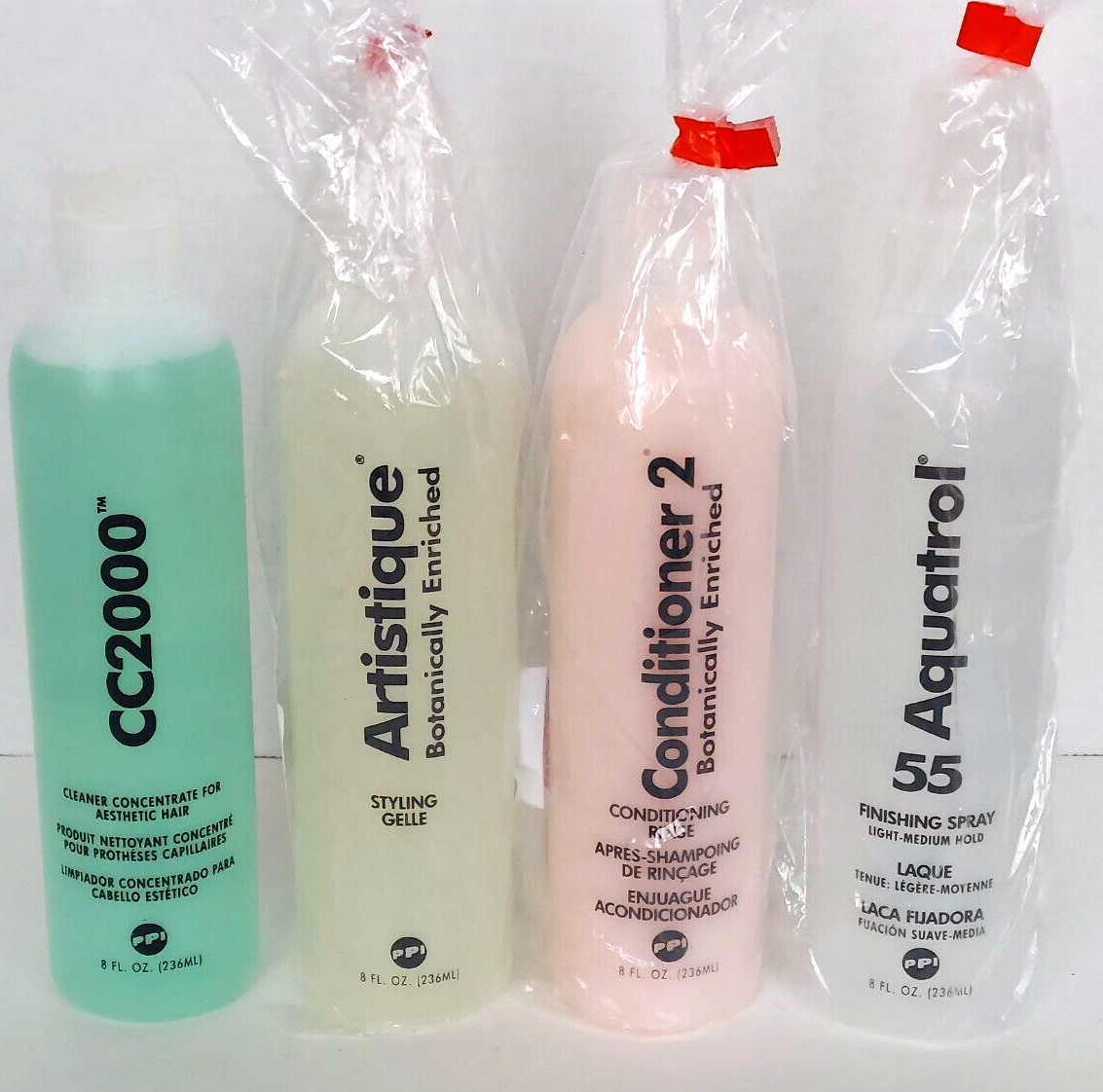 NEW 4 PPI Products Aquatrol 55, Conditioner 2, Artistique ge, cc2000 cleaner wig