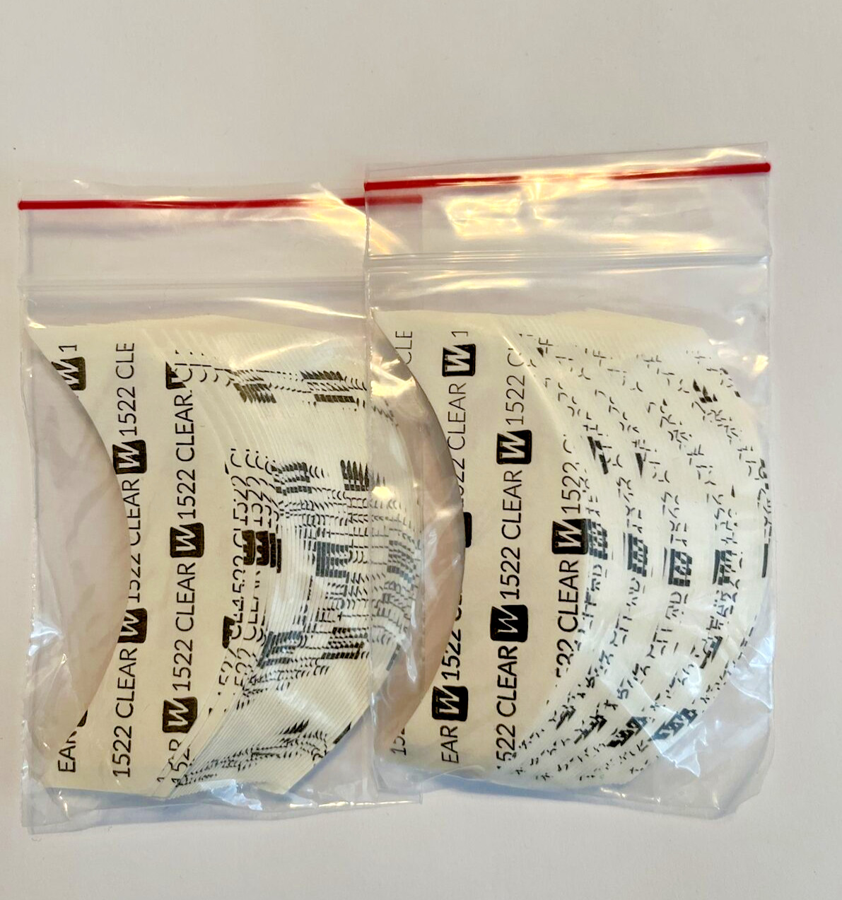 Walker 3M 1522 Hairpiece Tape 72 Pc CC Contour Toupee 2 -Packs- Poly Wig System.