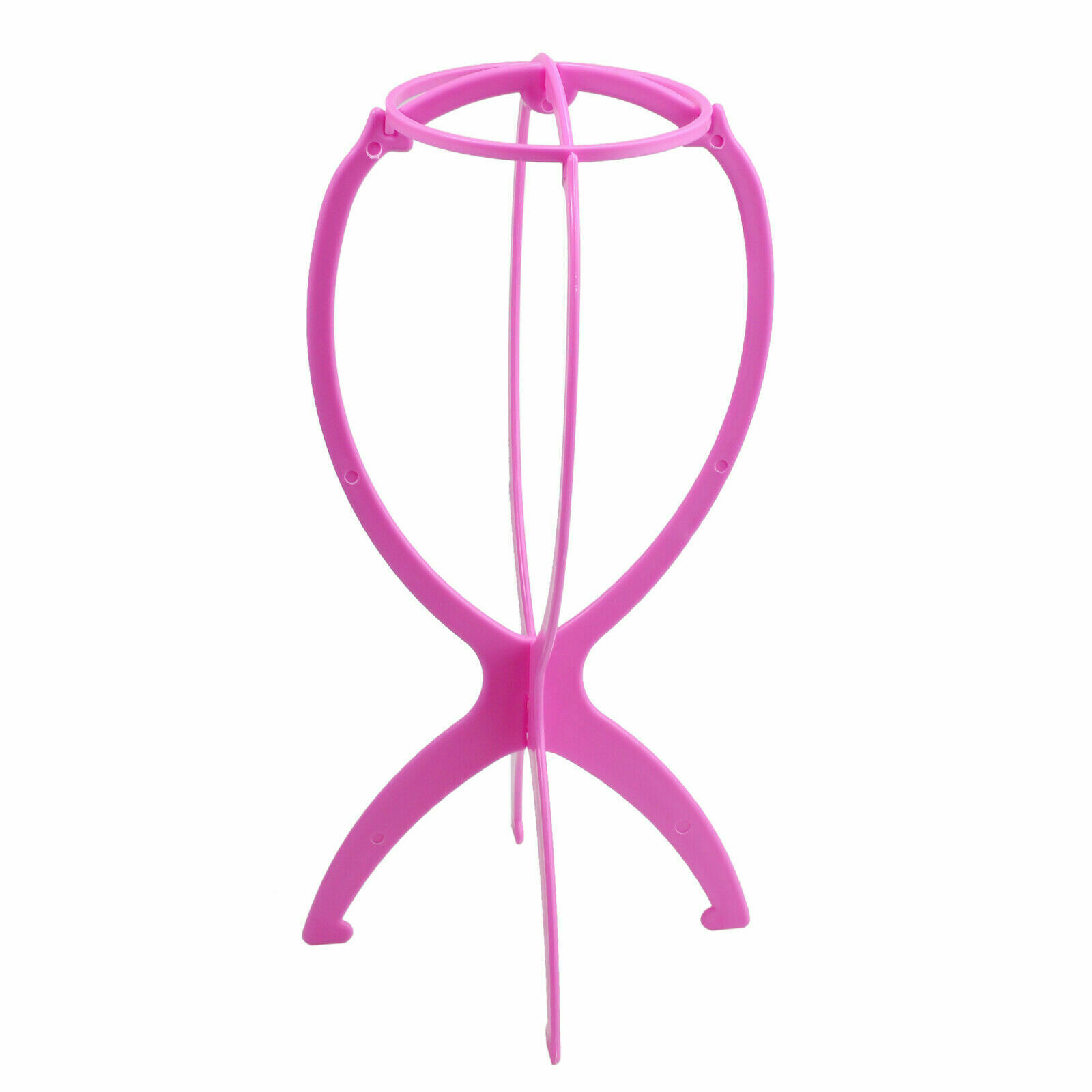 3PCS Wig Display Stand Mannequin Dummy Head Hat Cap Hair Holder Foldable Tools