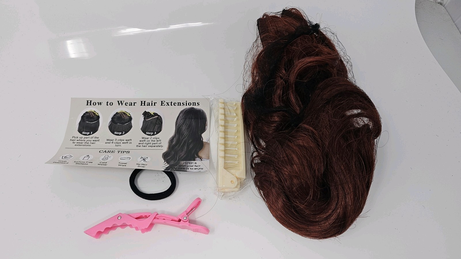 Clip In Hair Extensions 24″ 118A#