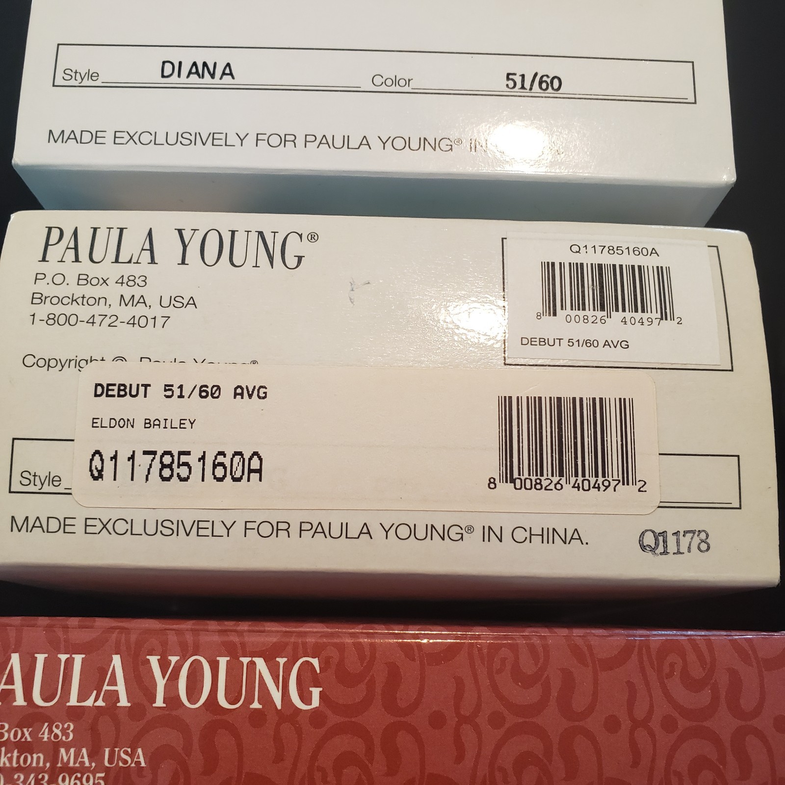 Lot of 4 Vintage Short Haired Adult Female Wigs Paula Young. Grey See pics