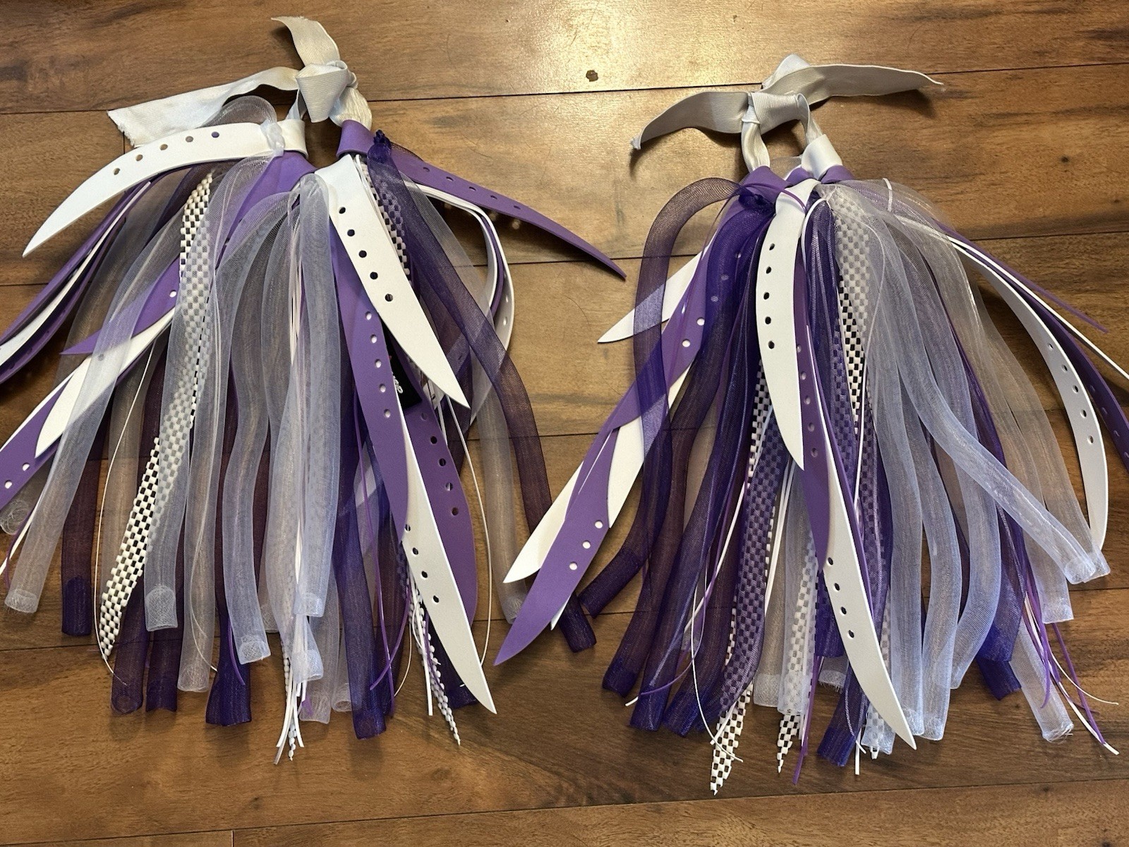 Official Cybergoth Cyberlox Purple Bleach Purple And White Good Condition