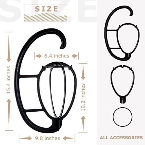 Hanging Wig Stand 2 Pack Plastic Drying Holder For Long Short Wigs Travel Hat