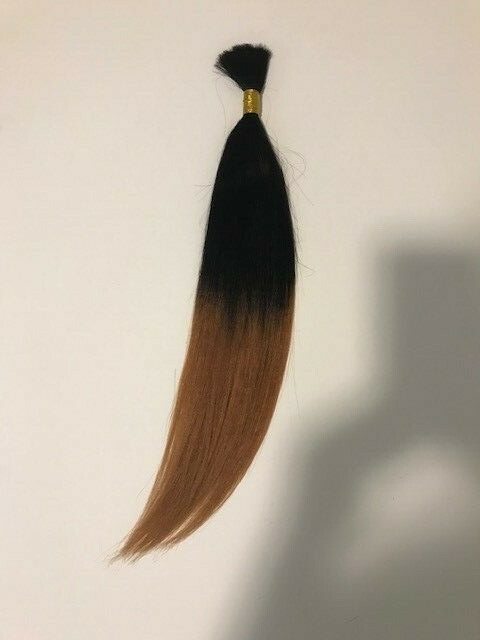 **6 BUNDLES DEAL** 100% HUMAN HAIR/YAKI BULK/STRAIGHT/16″~22″/BRAIDING/