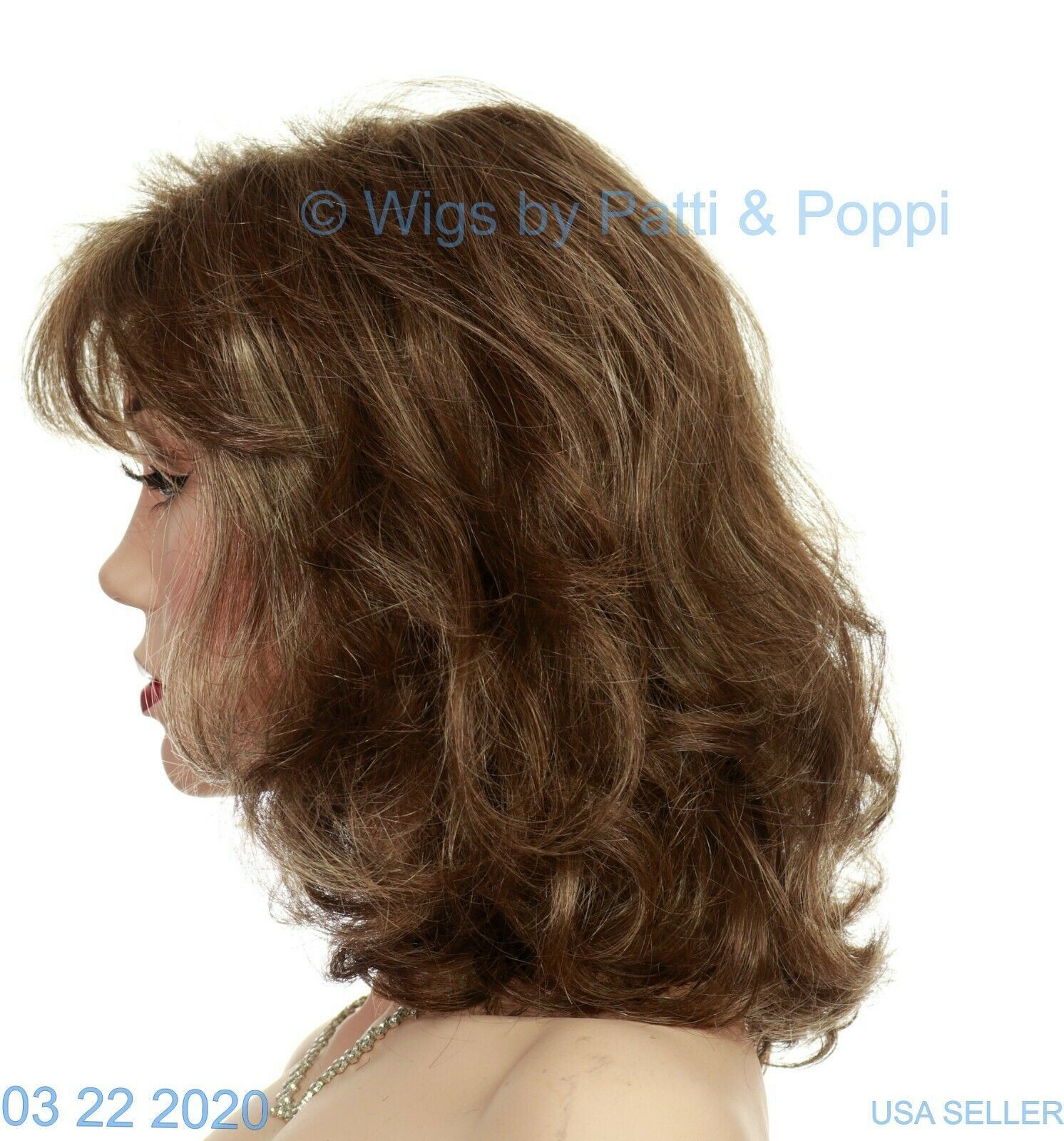 JESSICA CLASSIC CAP WIG JON RENAU COLOR 10RH16 HIGHLIGHTED BROWN -2-SP