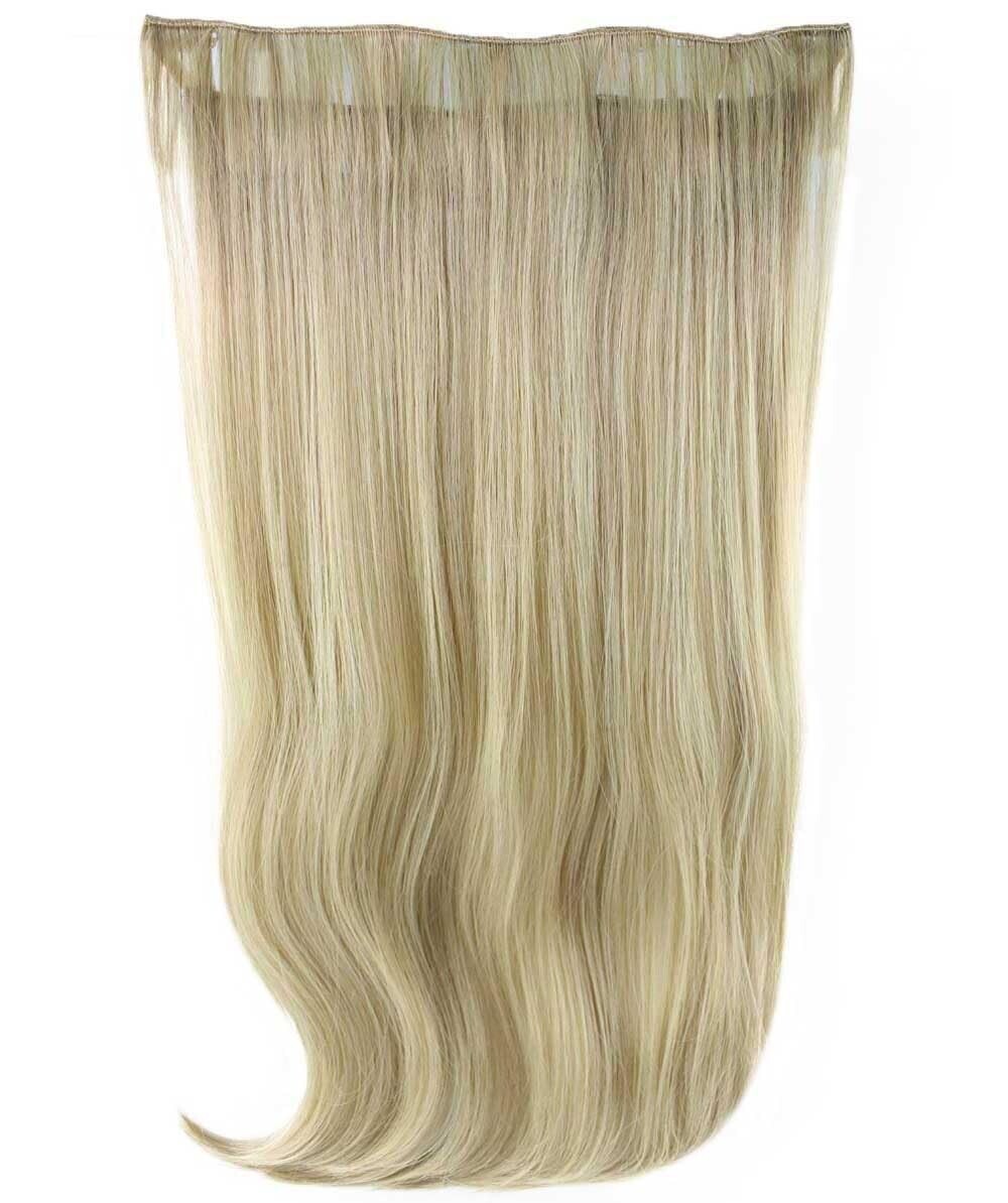 Adult Women’s Straight Blonde High Heat Clip-In Extension (24 in),ST-006