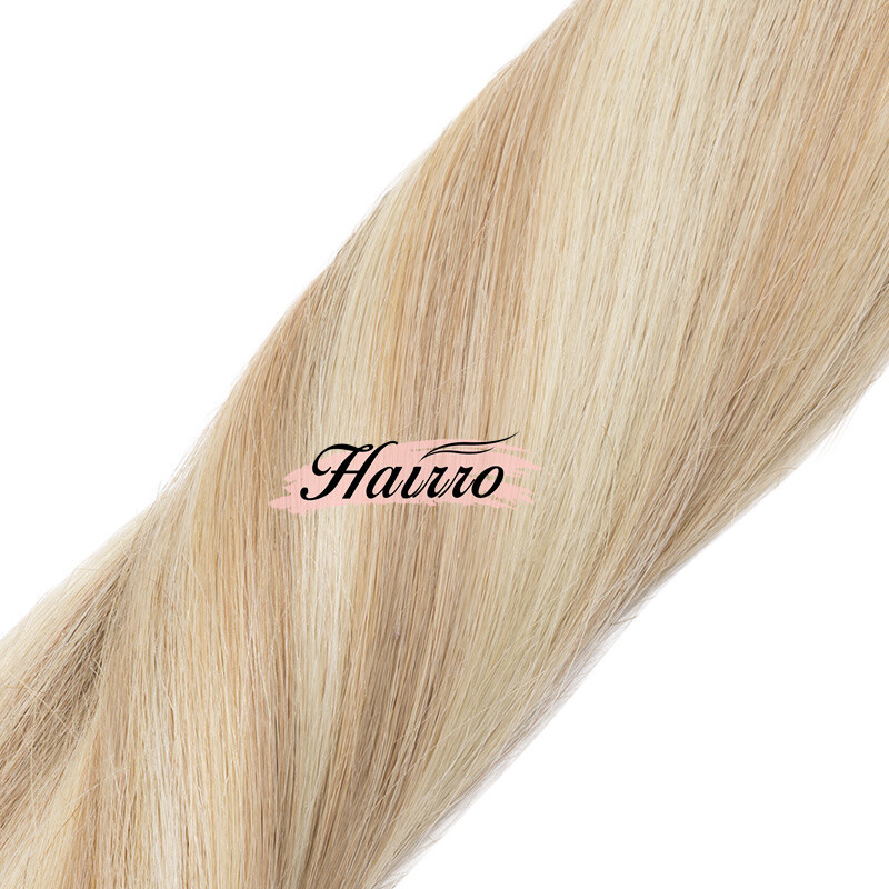 Wire In 100% Remy Human Hair Extensions Russian Remy Hidden Ring Hairpiece Thick