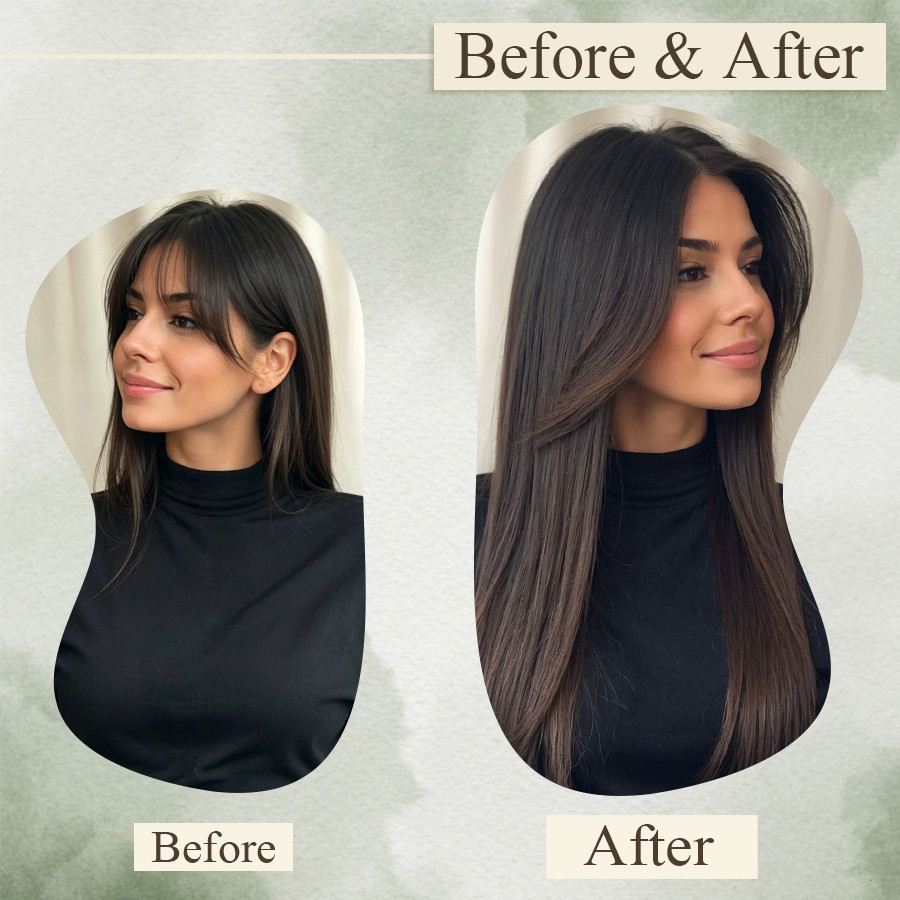 100% Real Human Hair Toppers Toupee Hairpieces Fluffy Breathable Invisible Base