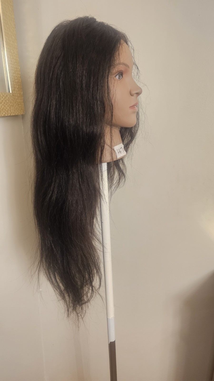 High Quality regular Top 26 to 28″ straight 100% Virgin Human Hair Lace Wig
