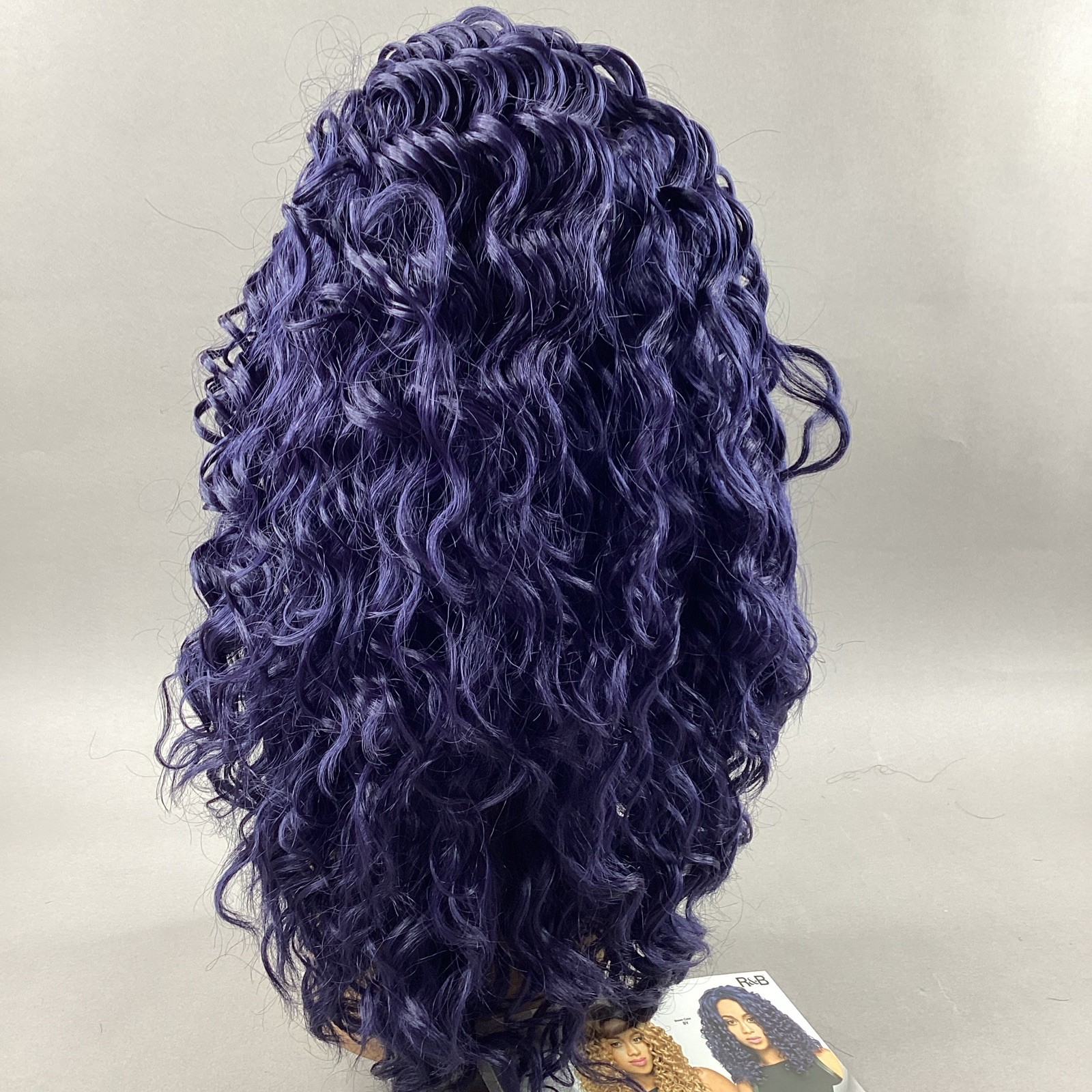 R&B RL-WE #BV Blue Violet Premium Synthetic Blend Wig Adjustable