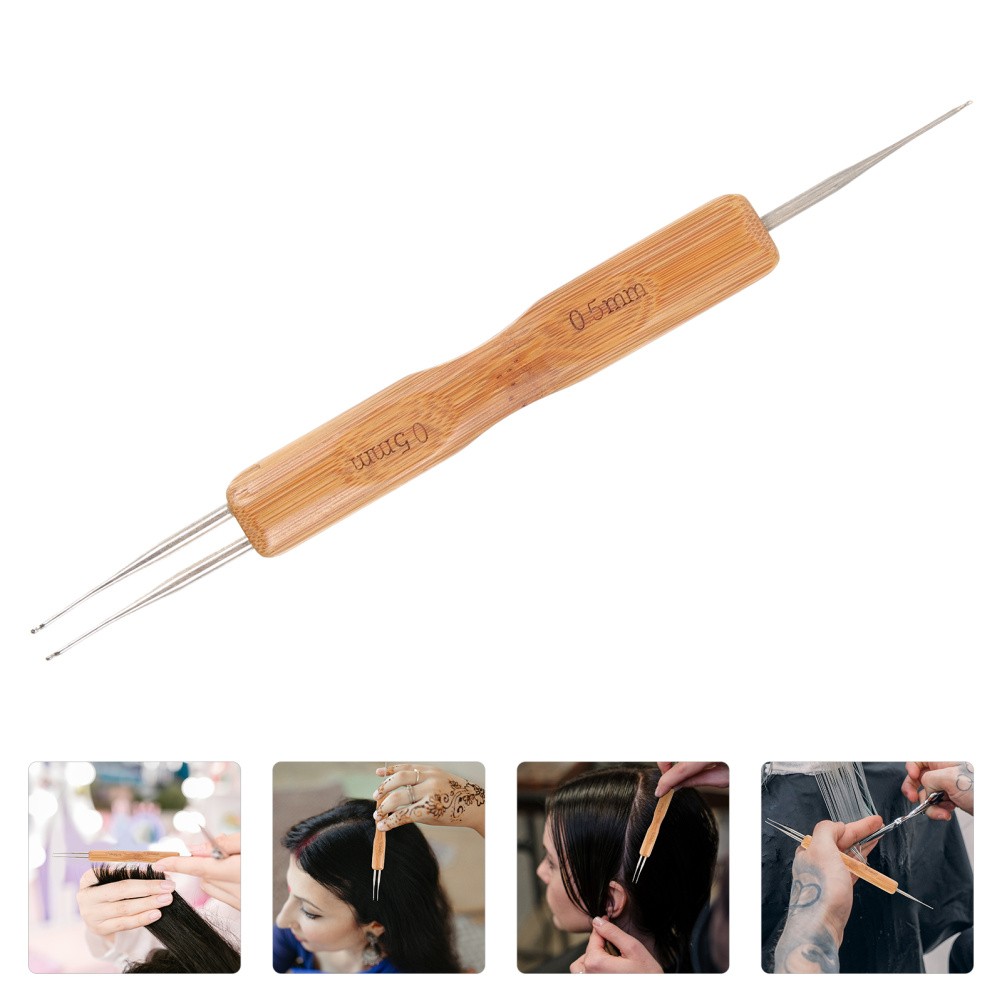 Dreadlock Kit Dreadlocks Braiding Tool Weaving Hook Crochet for Hair