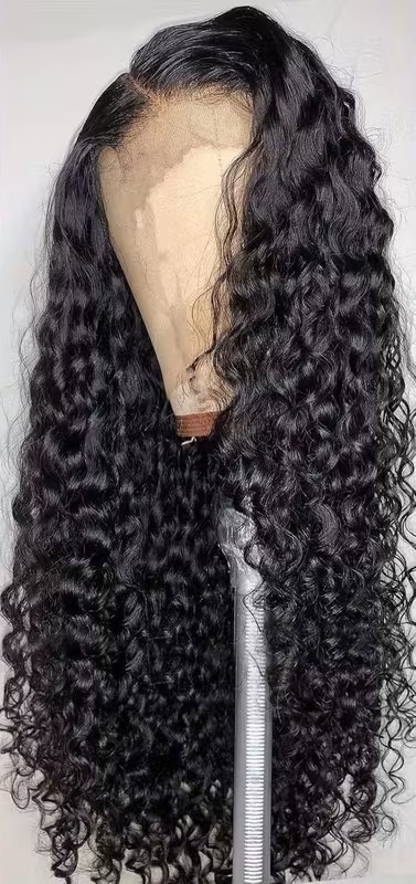 Deep Wave Wigs 200% Density Lace Front Wigs Human Hair 4X4/ 22″