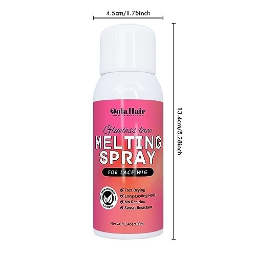 Lace Glue Kit for Wig Installation – Complete Set with Tint Mousse & Melting Spr