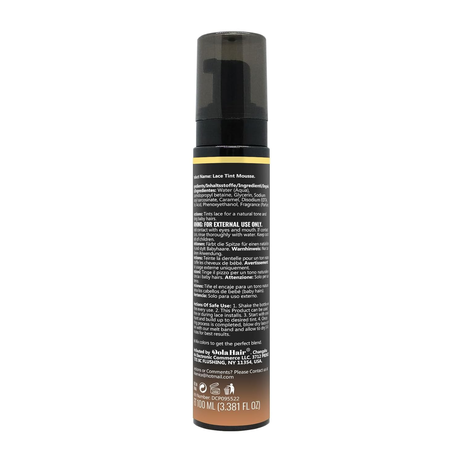 Lace Glue Kit – Complete Set with Lace Tint Mousse, Wig Installation