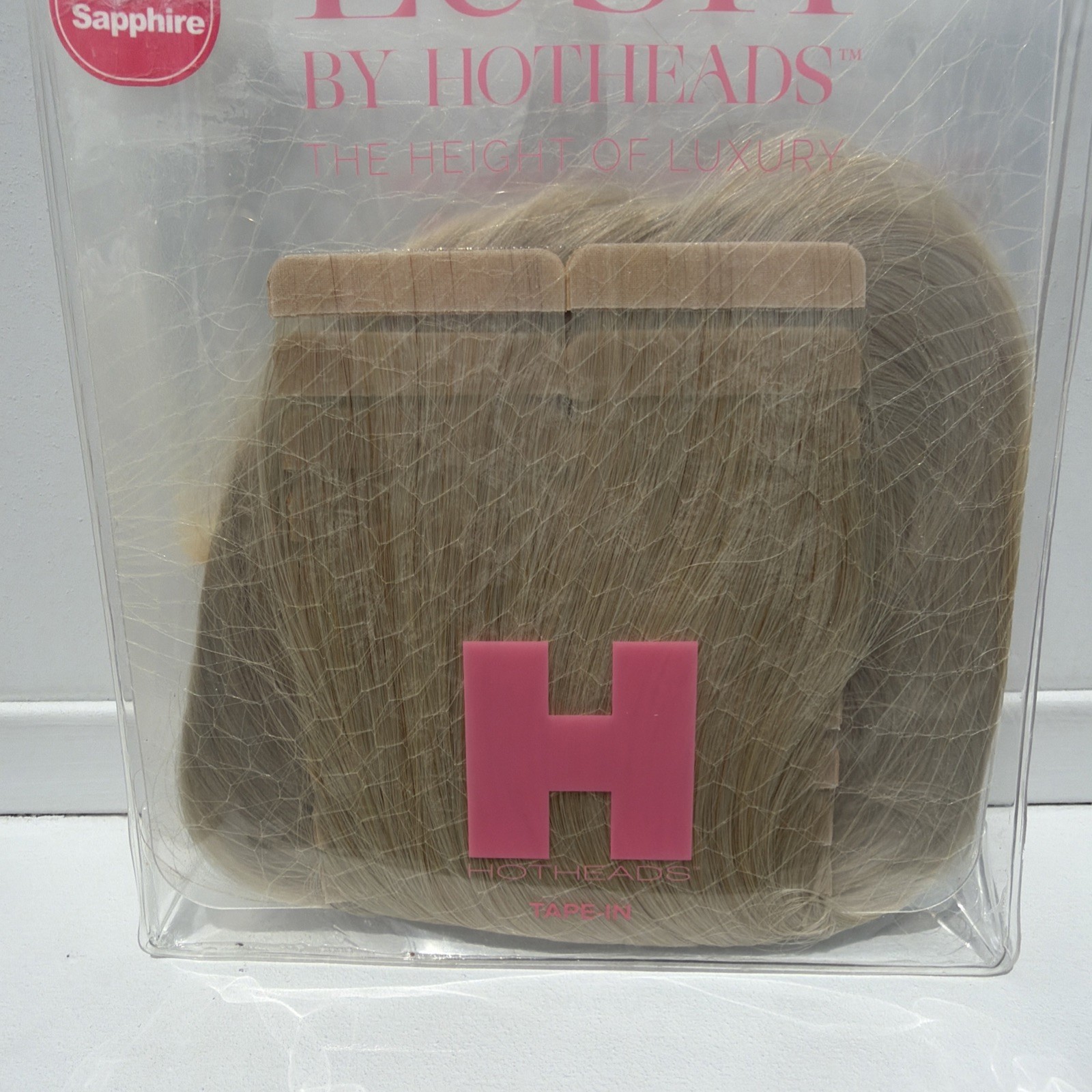 Hotheads Tape In Extensions LUSH Originals 22” 20 Pieces Sapphire #613A NEW