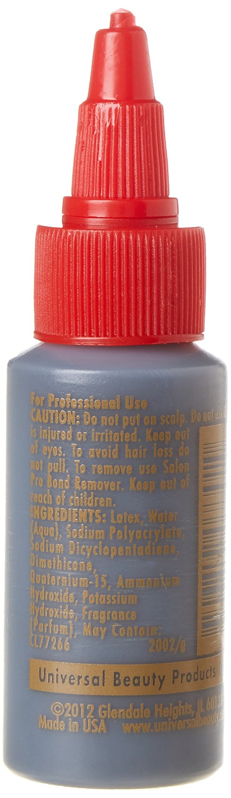 Salonpro Salon Pro Hair Extension Bonding Glue Black 1 Oz Blk001