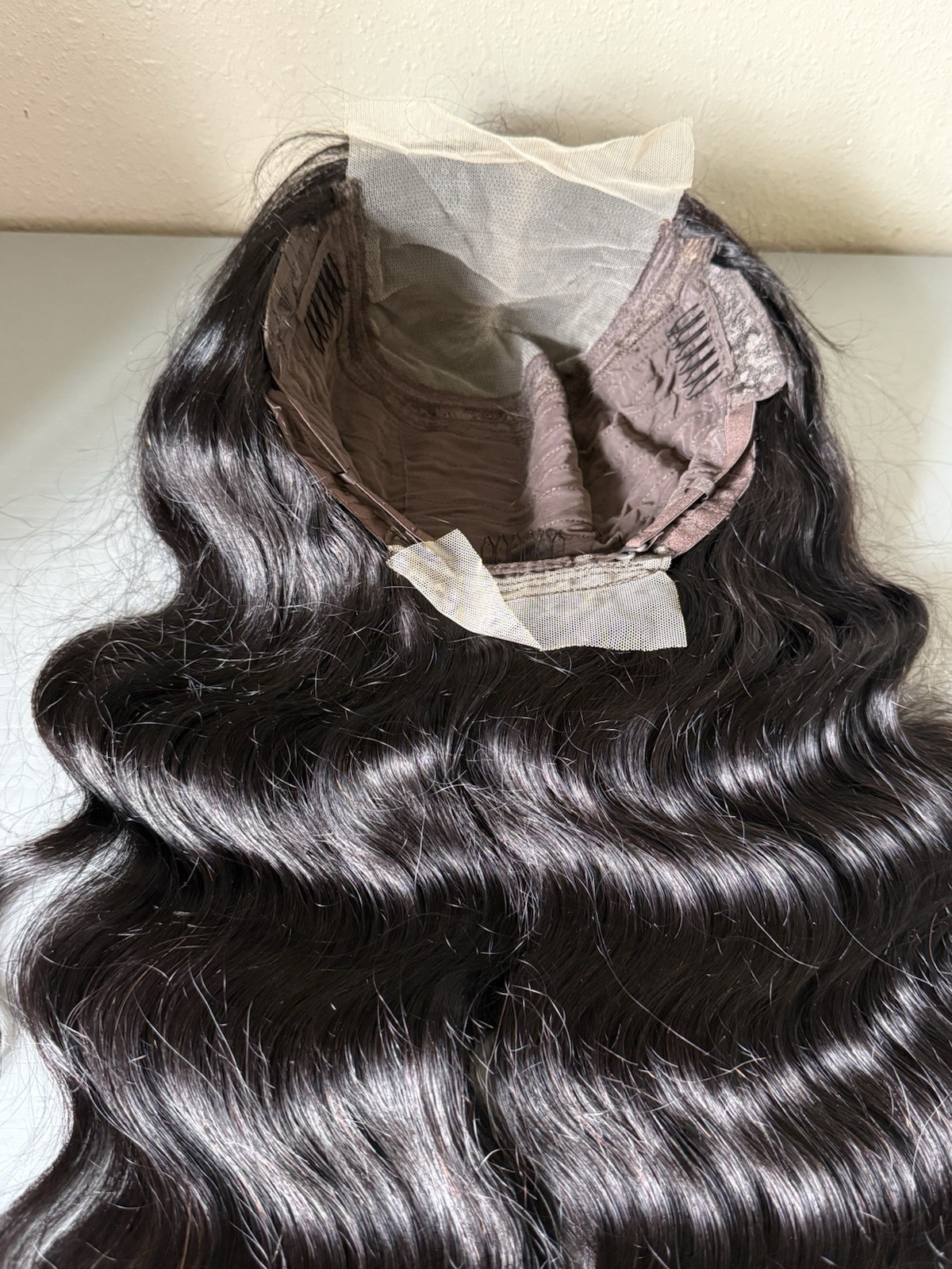 100% Virgin Human Hair 4×4 closure Body Wig 28 inch
