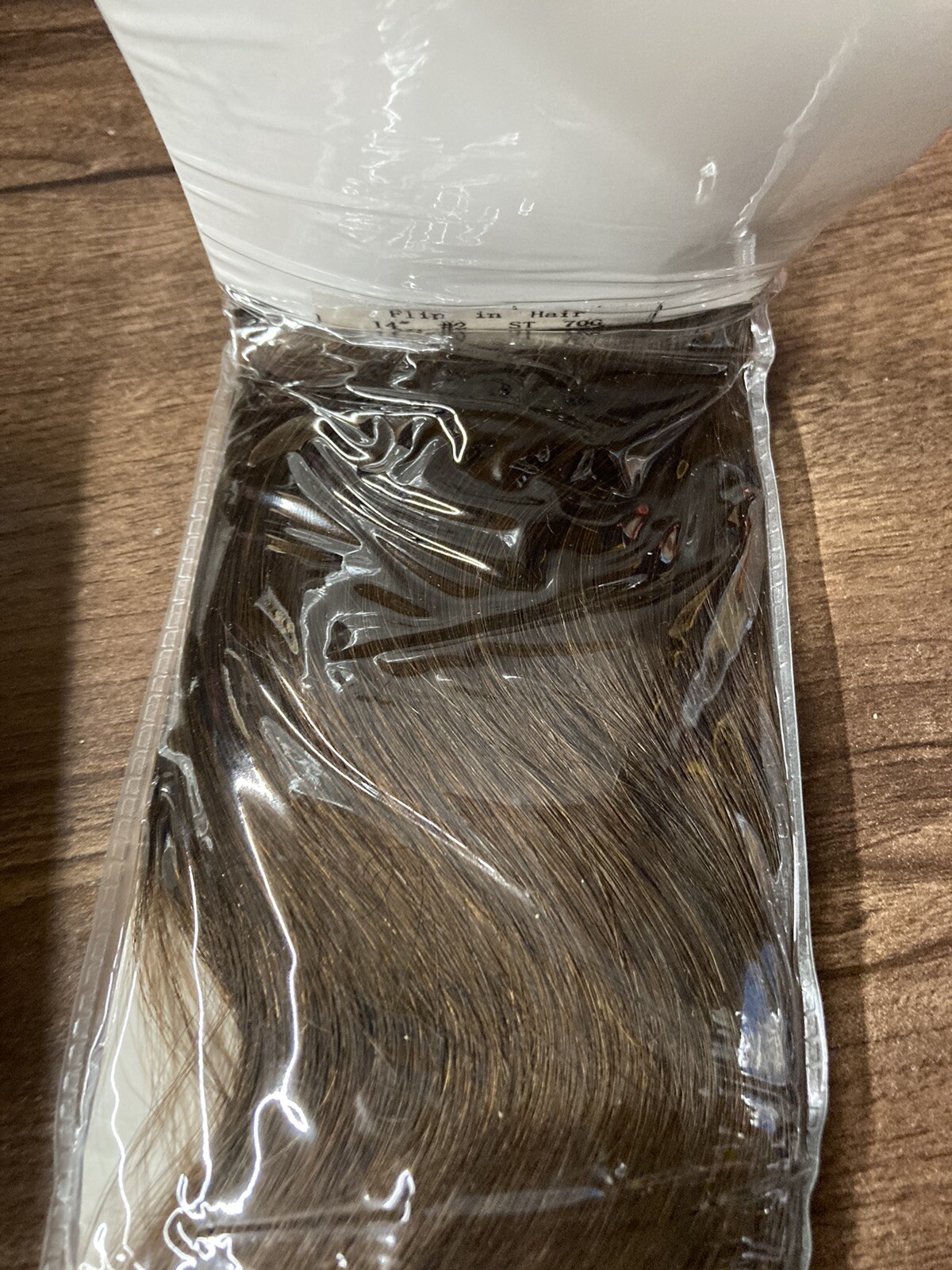Easyouth Real 14” #2 ST 70G Flip In Extension Brown