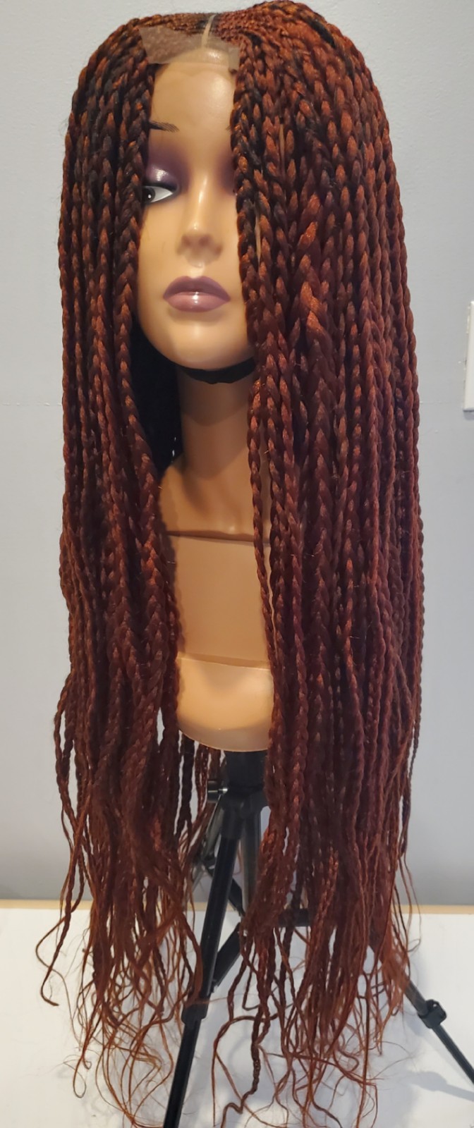 Handmade Braided Wig long beautiful braided wig for women of all color.