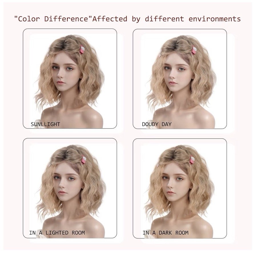 Short Ombré Ash Blonde