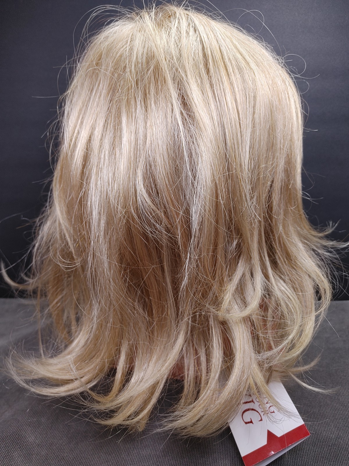 TLC Branded Wig Unworn Mono Part Light Blonde Layered Petite