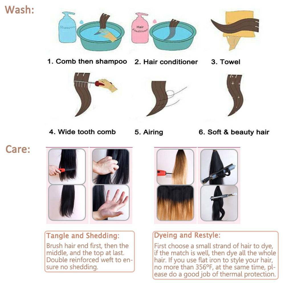 AAAAAAAA Russian 100% Human Hair Extensions Full Head Clip in Remy 8 PIECES Soft