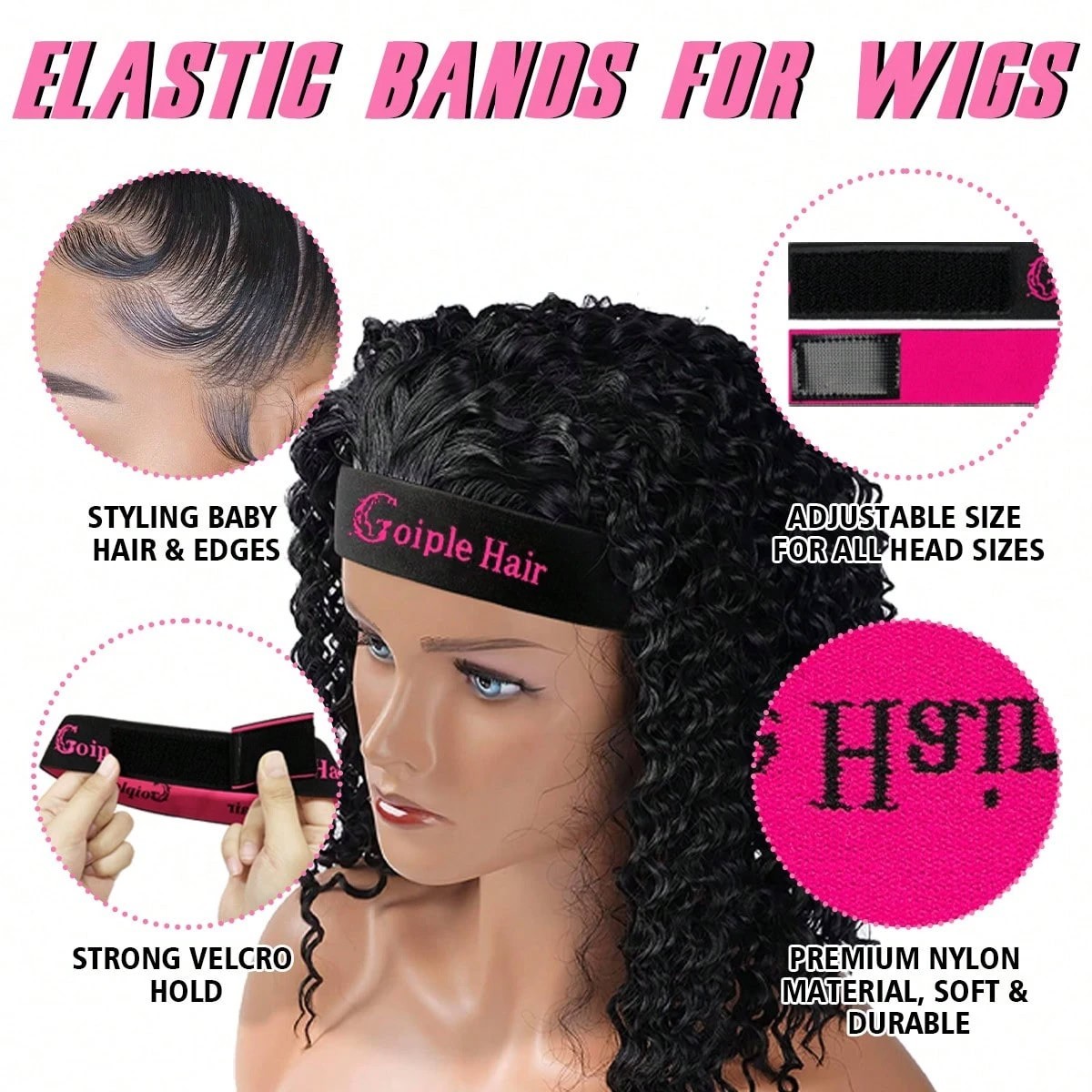 Lace Wig Adhesive Kit with Melting Spray Remover Tools