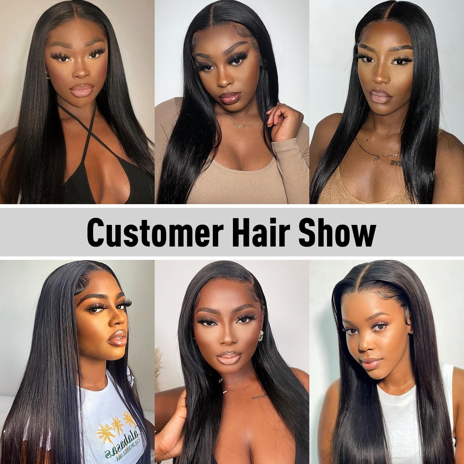 24 Inch Glueless Human Hair Wig – Straight, 200% Density, HD Lace Front, Pre-Plu