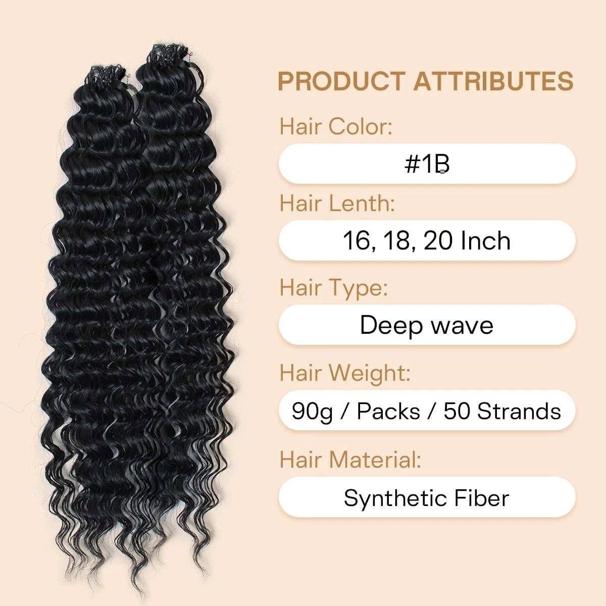 Effortless Style with 100 Strands 18 Inch Miracle Knots Crochet Hair Extensions