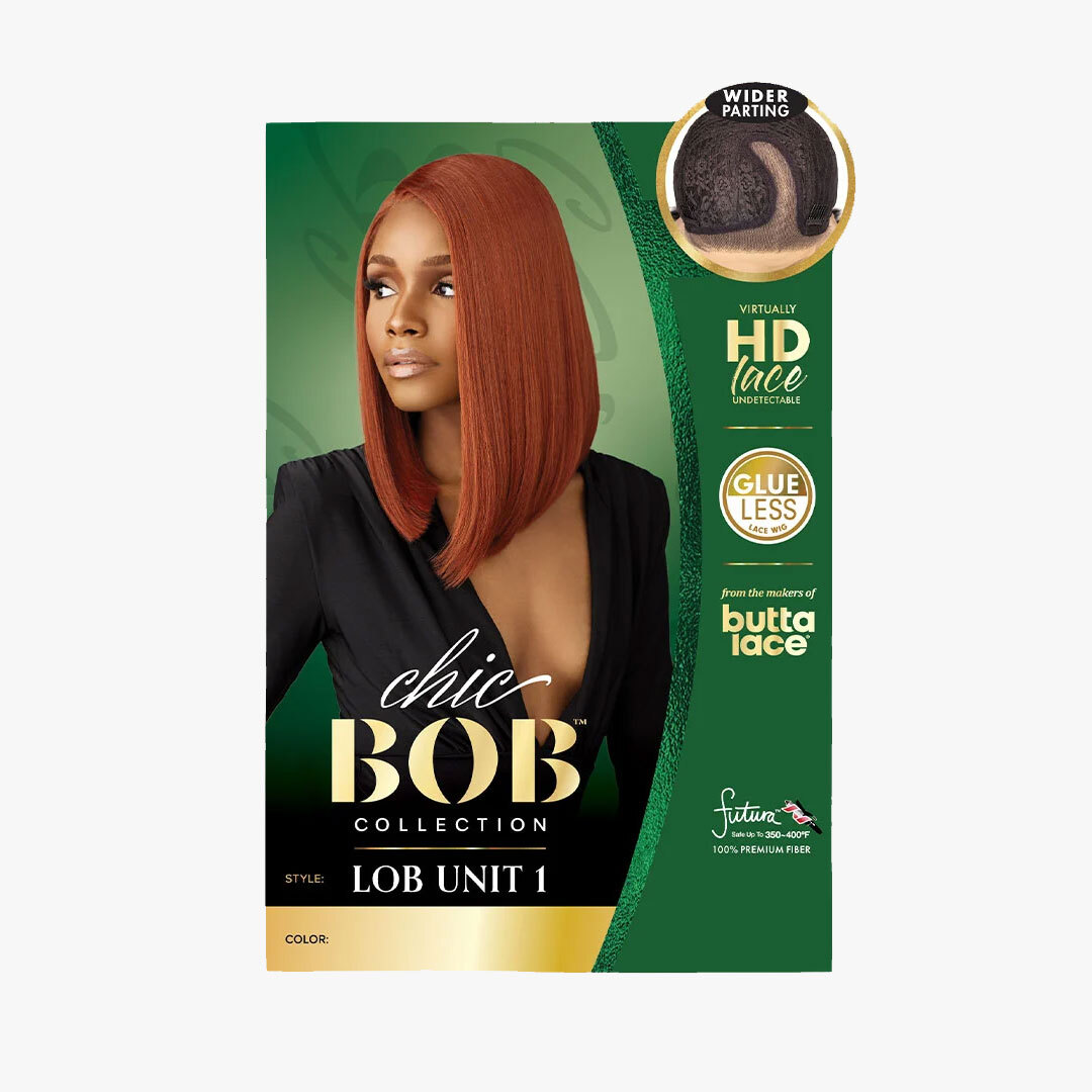 Sensationnel Synthetic Hair Butta Hd Lace Chic Bob Lace Wig – Lob Unit 1