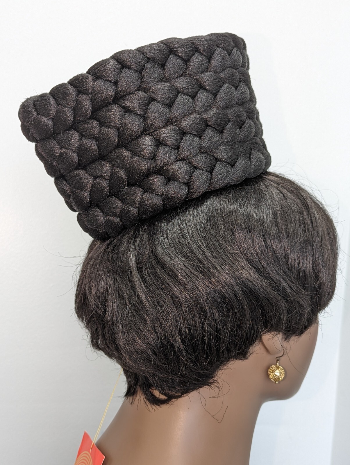 Synthetic African Queen Braid Fantasy Hairpiece Weddings Hair Shows Parties