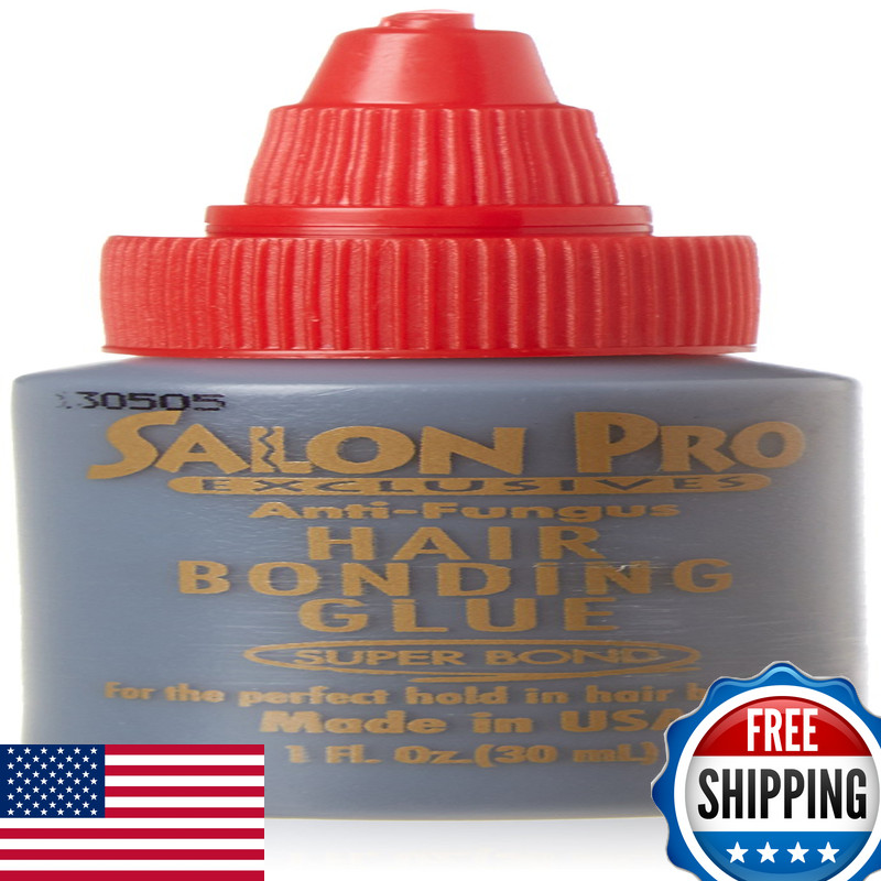 Salonpro Salon Pro Hair Extension Bonding Glue Black 1 Oz Blk001