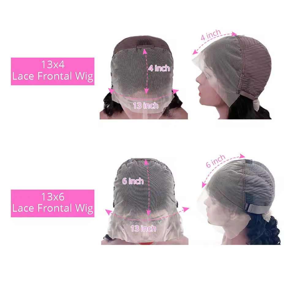 13×4 lace front wig human hair